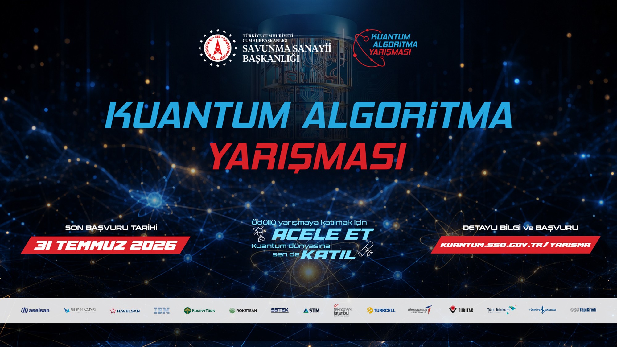 Kuantum Algoritma Yarışması Önemli Tarihleri Açıklandı!